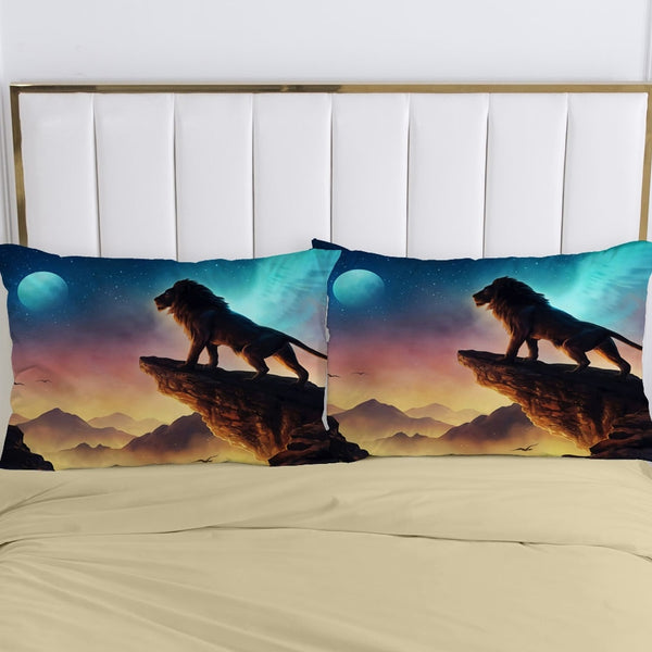 2pc Pillow Case Pillowcase Animal Decorative