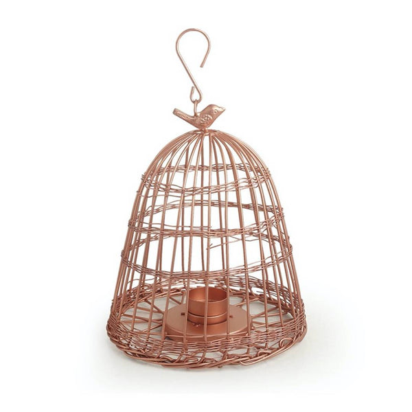 The Wired Conicals' Handwired Hanging & Table Tea-Light Holder In Iron
