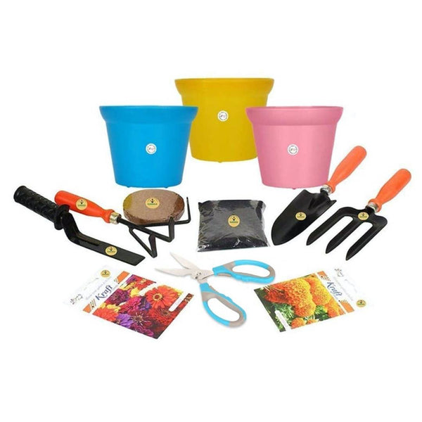 Garden Tools Set (Multicolour, Pack of 5)