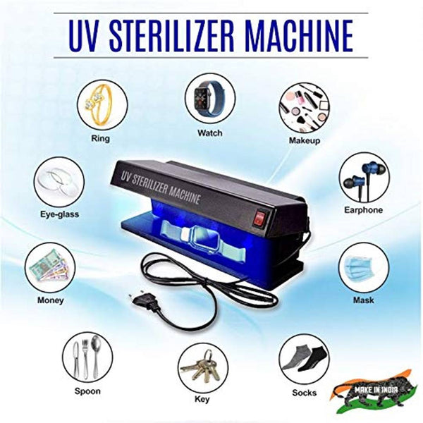 Kumaka UV Light Sterlizer/Sterlization/Sanitizer Portable Box For Cell Phone, Bottle Nipples, Mask, Baby Pacifier Kills Germs Viruses & Bacteria.(Made In India)