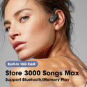 16G RAM Wireless Headset Bluetooth Earphones Memory MP3 Play Sports