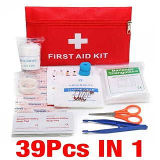 Buy 39pcs 16Pcs 300Pcs Portable First Aid Kit Survival Bag Mini Emergency Bag
