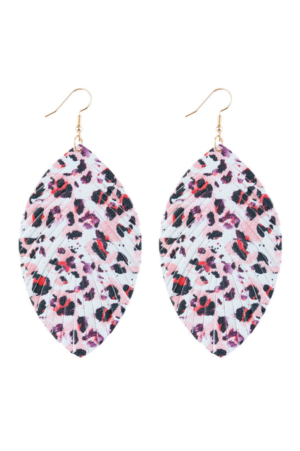 Hde2920 - Vibrant Colors Drop Earrings