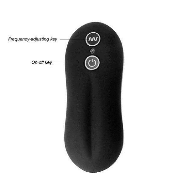 Anal Plug Dildo Vibrator Erotic 10 Frequency Vibrating Prostate Massager