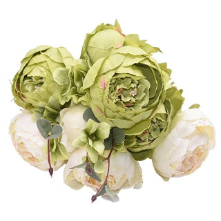 Buy n 1Bunch European Artificial Peony Flowers Silk Fake Flowers Wedding