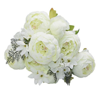 Buy e 1Bunch European Artificial Peony Flowers Silk Fake Flowers Wedding
