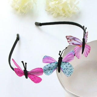 Buy 2 1PC Girls Butterfly  Headband Handmade
