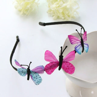 Buy 1 1PC Girls Butterfly  Headband Handmade