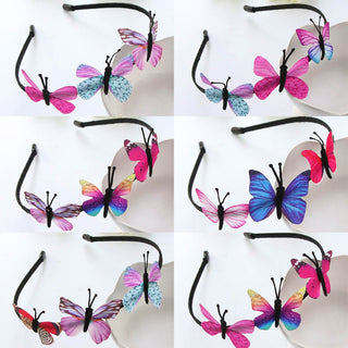 1PC Girls Butterfly  Headband Handmade