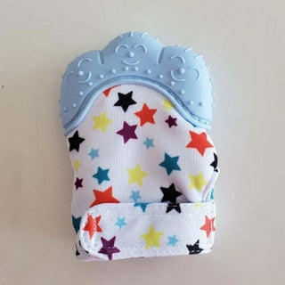 1Pcs Silicone Baby Teether Star Heart Baby Teething Glove Wrapper