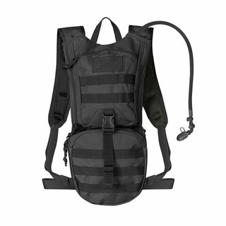 Buy black Tactical Hydration Backpack with 2.5L Bladder and Thermal Insulation