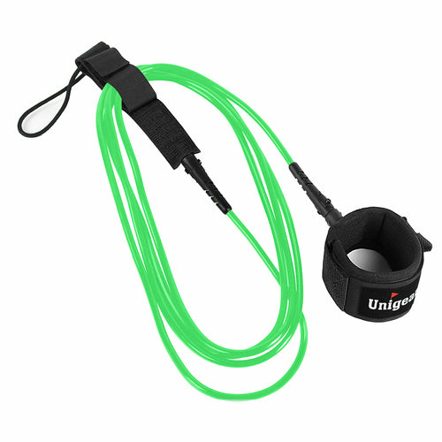 Straight Surfboard Leash with Waterproof Pouch