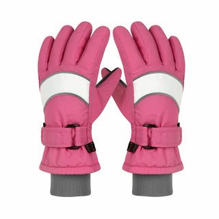Buy pink Kid Winter Ski Gloves S4
