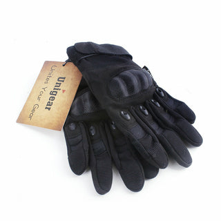 Buy black Tactical Gloves with Full Finger Touch