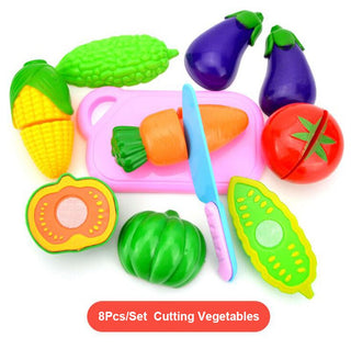 Buy a0802-vegetable-8pcs Pretend Play Plastic Food Toy