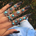 Rings Set Bohemian Ring Fashion Jewelry - Webster.direct