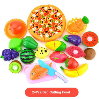 Buy a2401-pizza-24pcs Pretend Play Plastic Food Toy