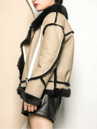 Buy 4 Tuscany Fur Warm Coat Leather