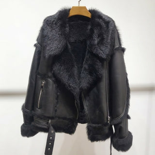 Buy 1 Tuscany Fur Warm Coat Leather