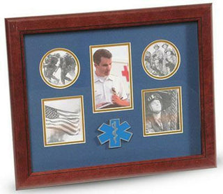 Flag Connections Ems Medallion 5-Picture Collage Frame.