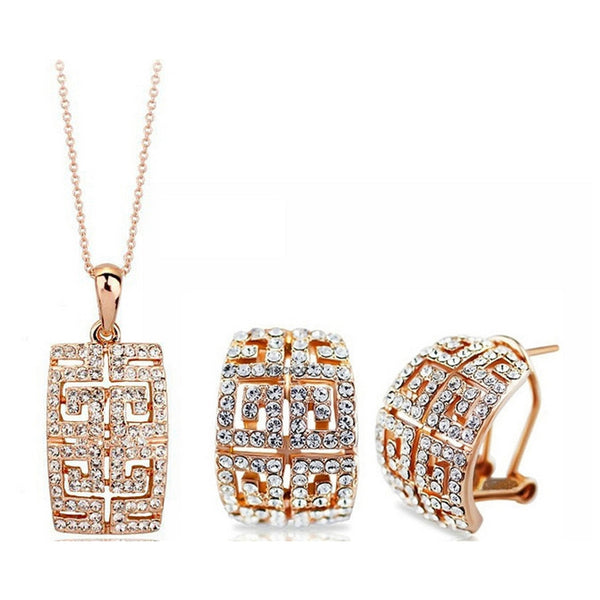 Austria Crystal Jewelry Set