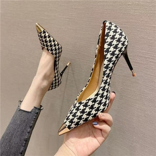 Buy houndstooth Stiletto Houndstooth Color Matching