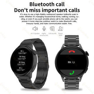 2022 NFC Smart Watch Men Sport GPS Track Watches Women Wireless