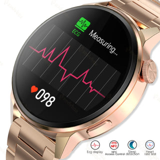 2022 New NFC Smart Watch Women Sport GPS Track Watches Men Bluetooth
