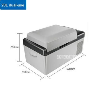 Buy white 20L/25L/30L Dual Purpose Car And Household Refrigerator Compressor