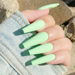 Buy 9 Fake Nail Press on Frosted Matte