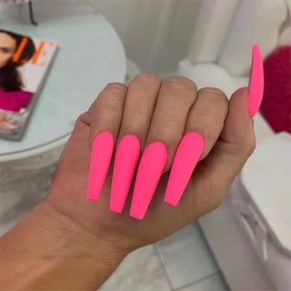 Fake Nail Press on Frosted Matte