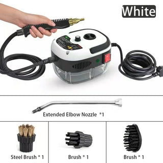 Buy white 2500W High Pressure Temperature Household Steam Cleaners Handhled Air