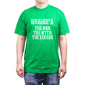 Grandpa Man Myth Legend Green T-Shirts