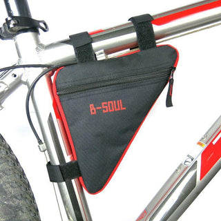 Saddle bag riding bicycle mountain bike bag triangle tool kit upper