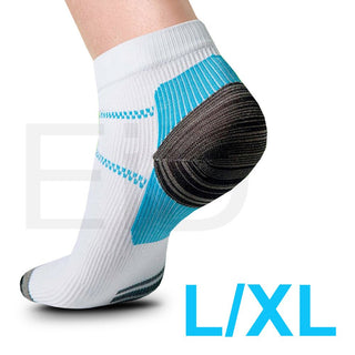 Buy l-xl Foot Pad Varicose Veins Compression Socks for Plantar Fasciitis Heel Spurs Arch Pain Socks Venous Ankle Sock Foot Care Insoes