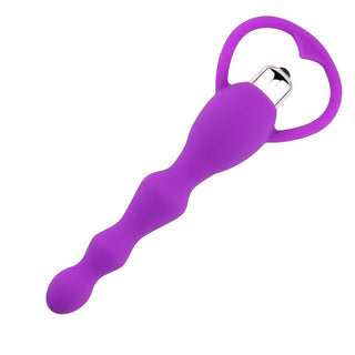 Buy purple Anal Vibrator Sex Toy for Women Anal Beads