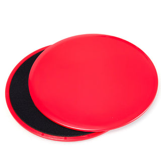 Buy red 2PCS Gliding Discs Slider Fitness Disc Exercise