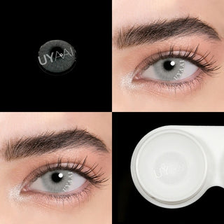 Buy red 2Pcs/pair Gray Series Color Contact Lenses Natural  Cosmetic Eye