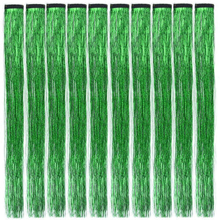 Buy t1b-30 10Pack Sparkle Tinsel Clip on in Hair Extensions