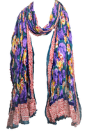 Floral Fashion Chiffon Scarves