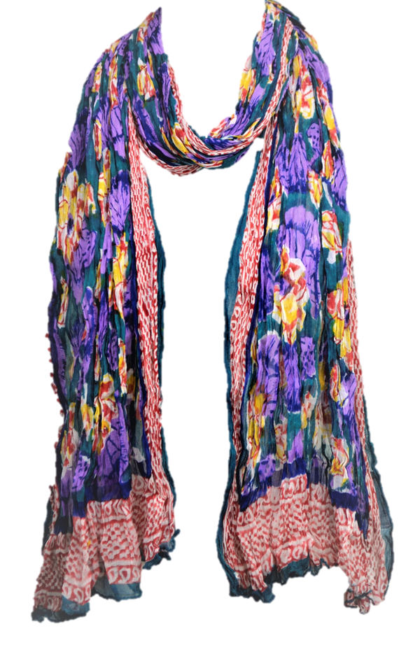 Floral Fashion Chiffon Scarves