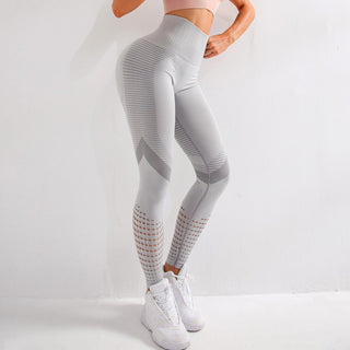 Buy gray High Waist Seamless Leggings Push Up Leggins Sport Tights Women Fitness Running Yoga Pants Energy Seamless Legings