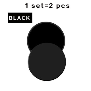 Buy black WorthWhile 1 Set Gym Fitness Core Sliders Gear on Carpet Hardwood Floors Home Abdominal Exercise Equipment Workout Accessories
