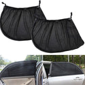 Car Window Shades Mosquito Net Sun Cover Rear Side Kids Baby UV Protection Block Mesh Mosquito Repellent Cover