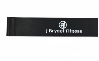 Buy black Fitness resistance band rubber band