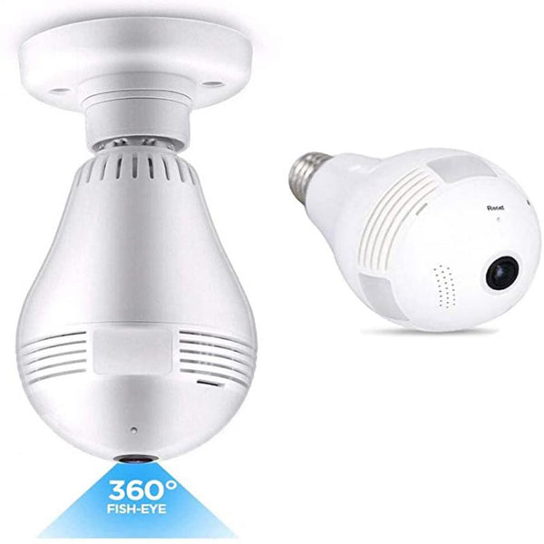 360 Degree LED Light 960P Wireless Panoramic Home Security WiFi CCTV