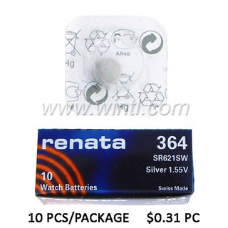 10 PCS batteries for watches
