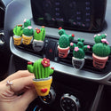 CHIZIYO Car Air Freshener Cactus Plants Perfume Vent Outlet Air Conditioning Fragrance Clip Cute Creative Ornaments