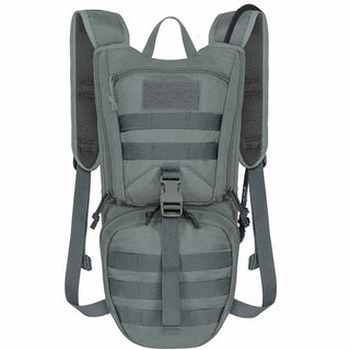 Buy grey Tactical Hydration Backpack with 2.5L Bladder and Thermal Insulation