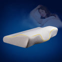 Memory Foam Bedding Pillow Neck Protection Slow Rebound Memory Foam Butterfly Shaped Pillow Health Cervical Neck Size in 50*30CM